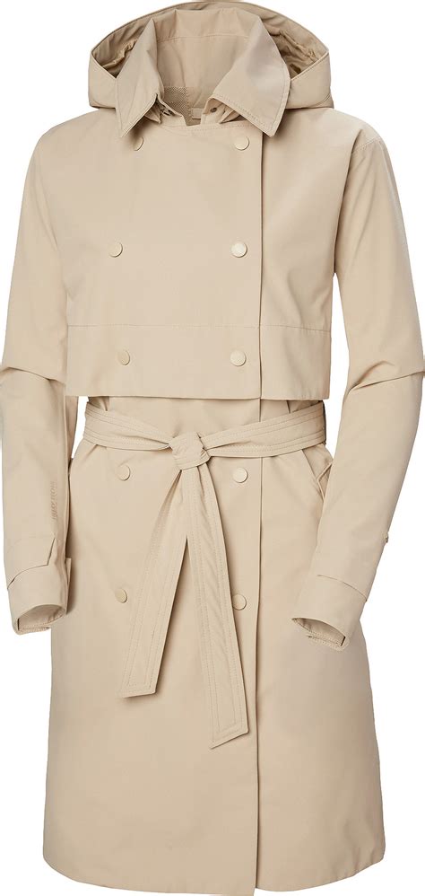 helly hansen trench coat|More.